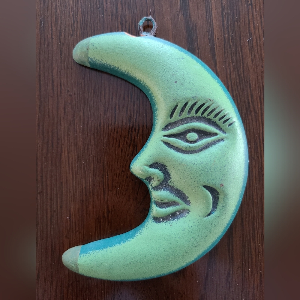 Terracotta Sun and Moon Wall Decor - Picture 4 of 13